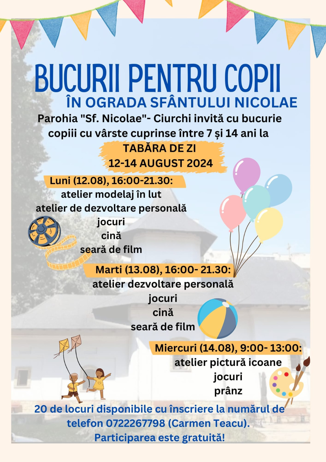 Tabără în Parohia „Sfântul Nicolae” - Ciurchi