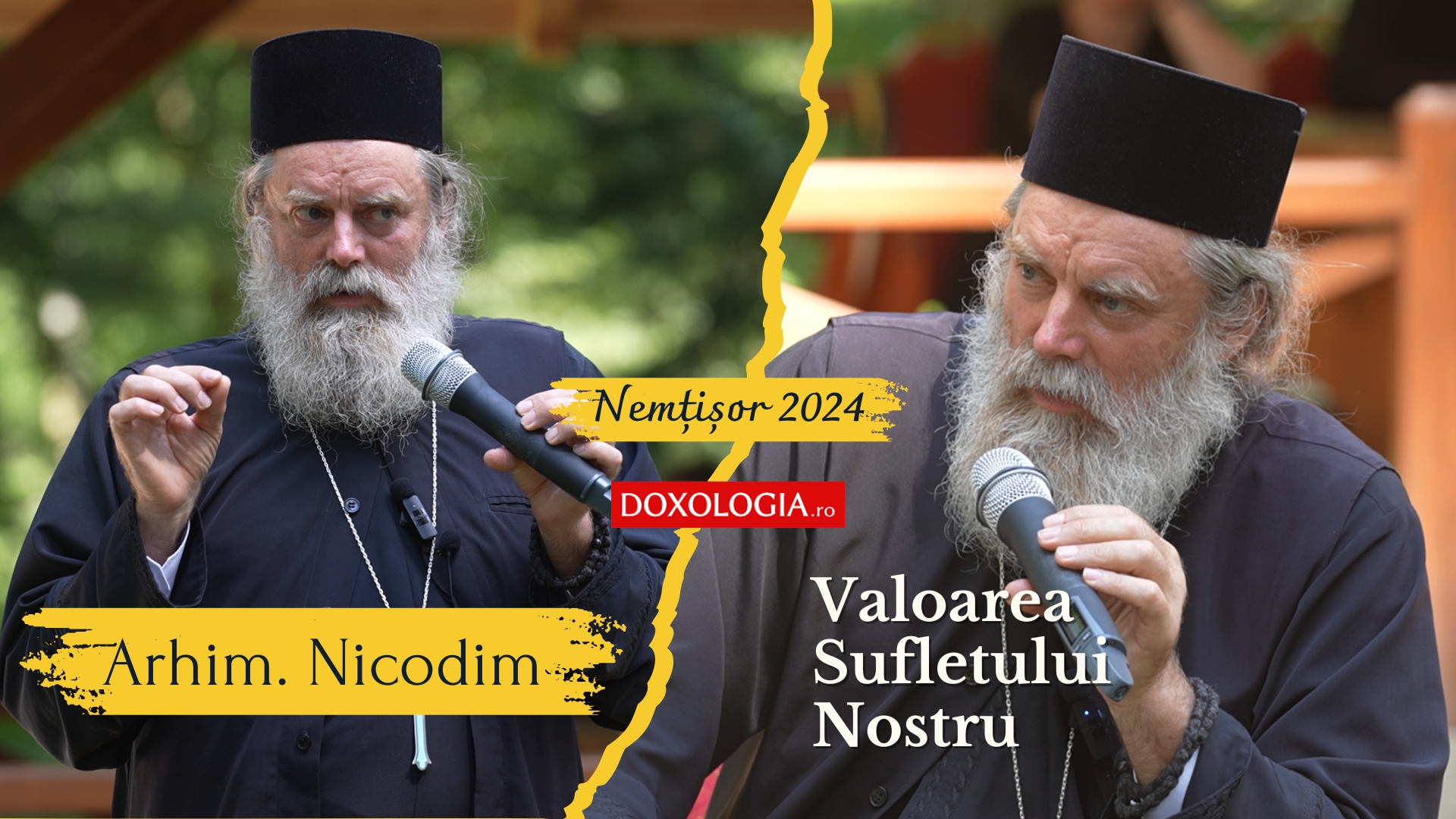 Conferința „Valoarea sufletului nostru” din tabăra de la Nemțișor 2024 - Arhim. Nicodim Petre