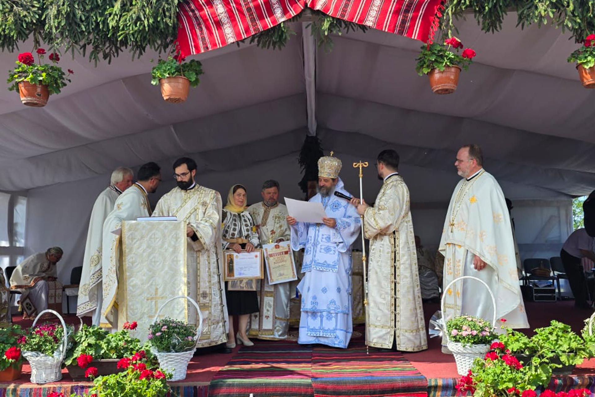 O biserică din 1921 a fost resfințită astăzi de PS Nichifor Botoșăneanul