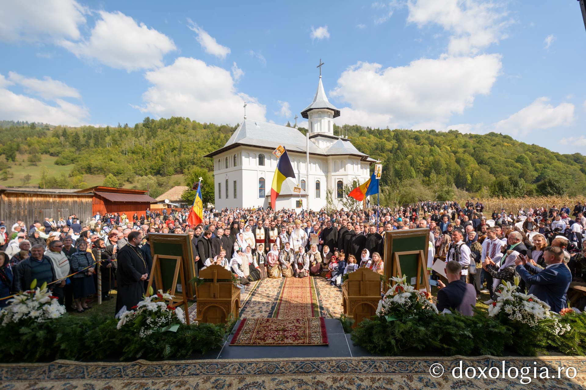 Sfințire de biserică la Telec – Bicazu Ardelean