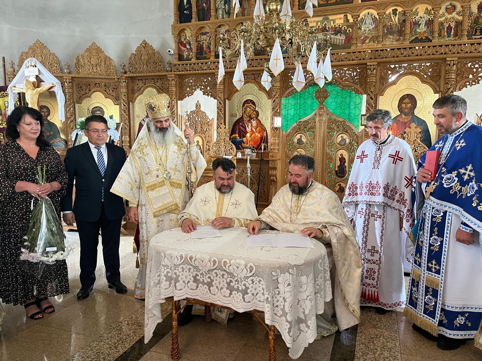 Protocol de înfrățire între Protopopiatele Dorohoi și Bălți