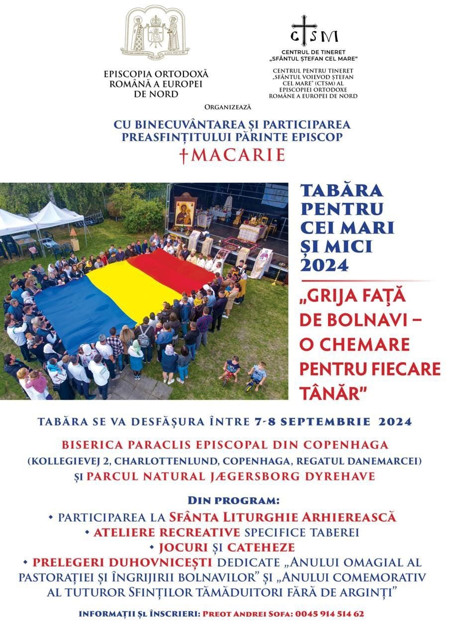 Întrunirea tinerelor familii din Episcopia Europei de Nord, la Copenhaga