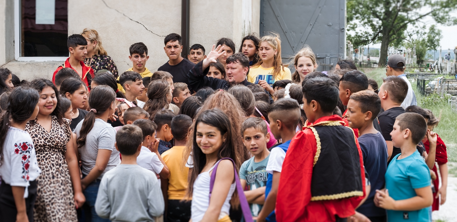 Copiii din Parohia Crucea, Iași