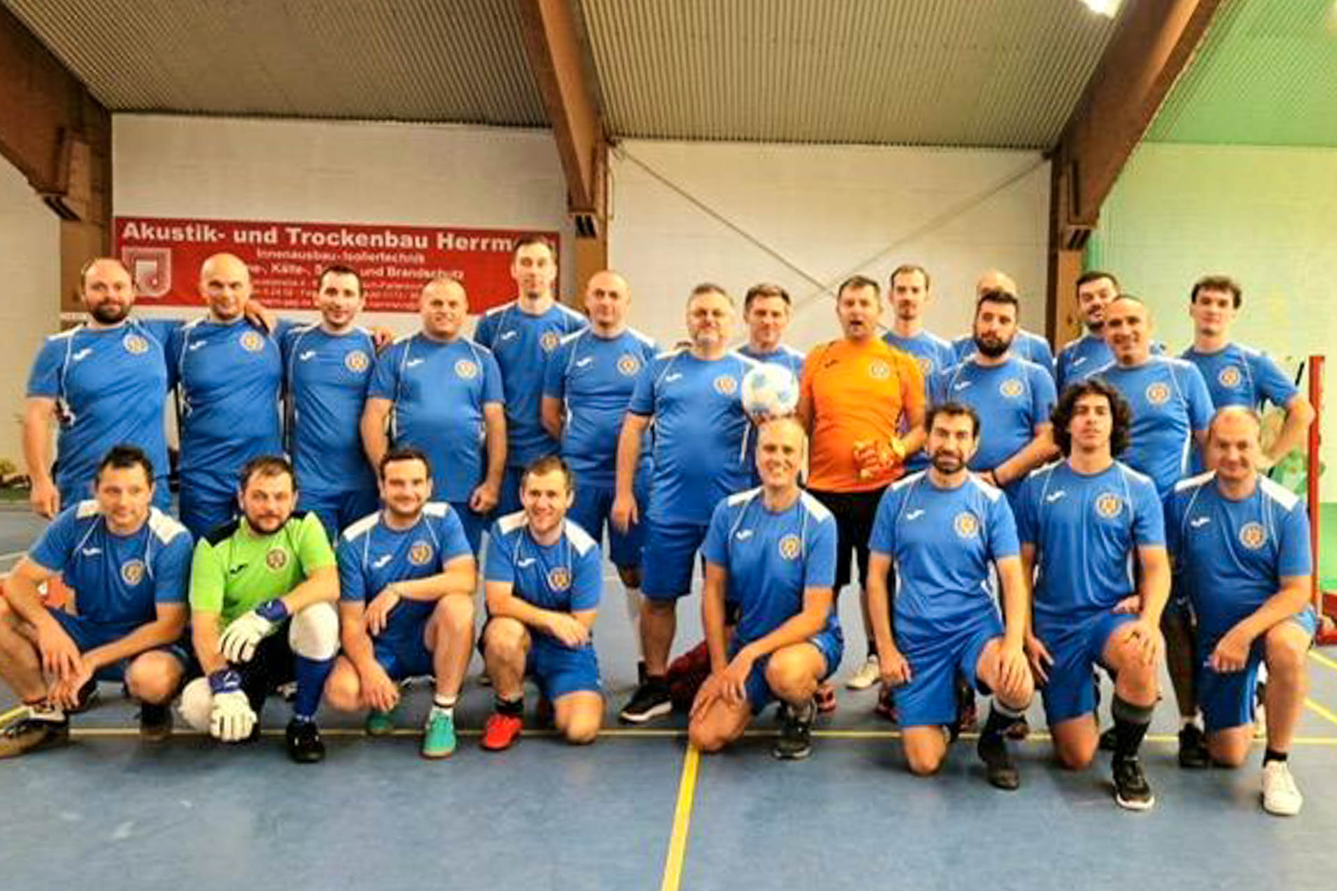 Primul turneu de fotbal din Protopopiatul Bavariei de Sud, urmat de o colectă pentru sinistrați