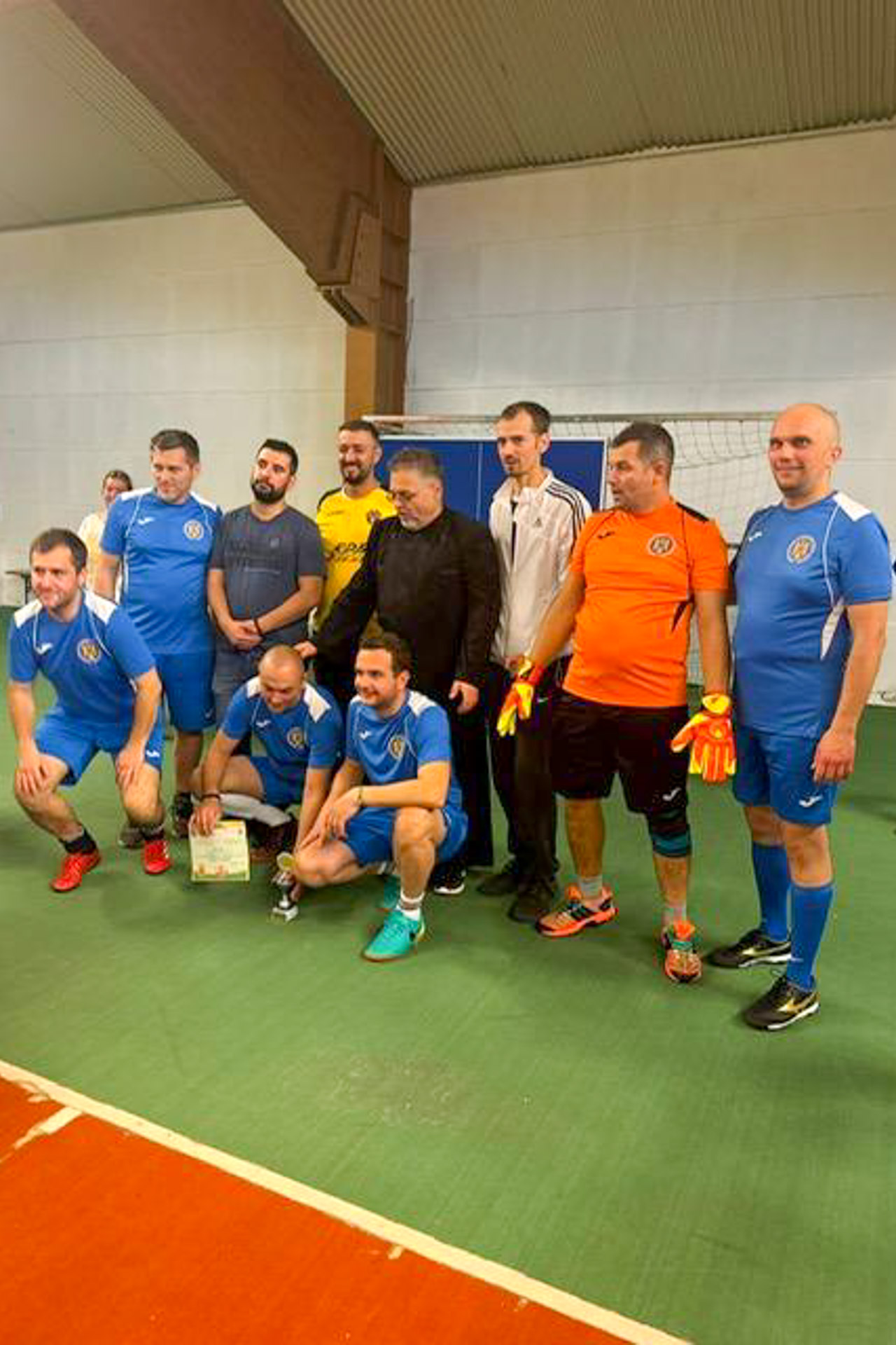 Primul turneu de fotbal din Protopopiatul Bavariei de Sud, urmat de o colectă pentru sinistrați