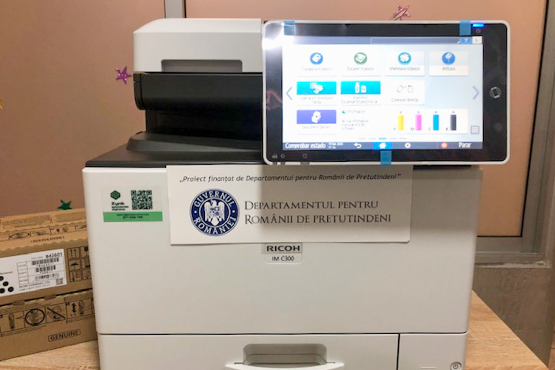 Proiectul „Dotarea școlii parohiale din Huesca cu mobilier și echipament IT” Proiectul „Dotarea școlii parohiale din Huesca cu mobilier și echipament IT”