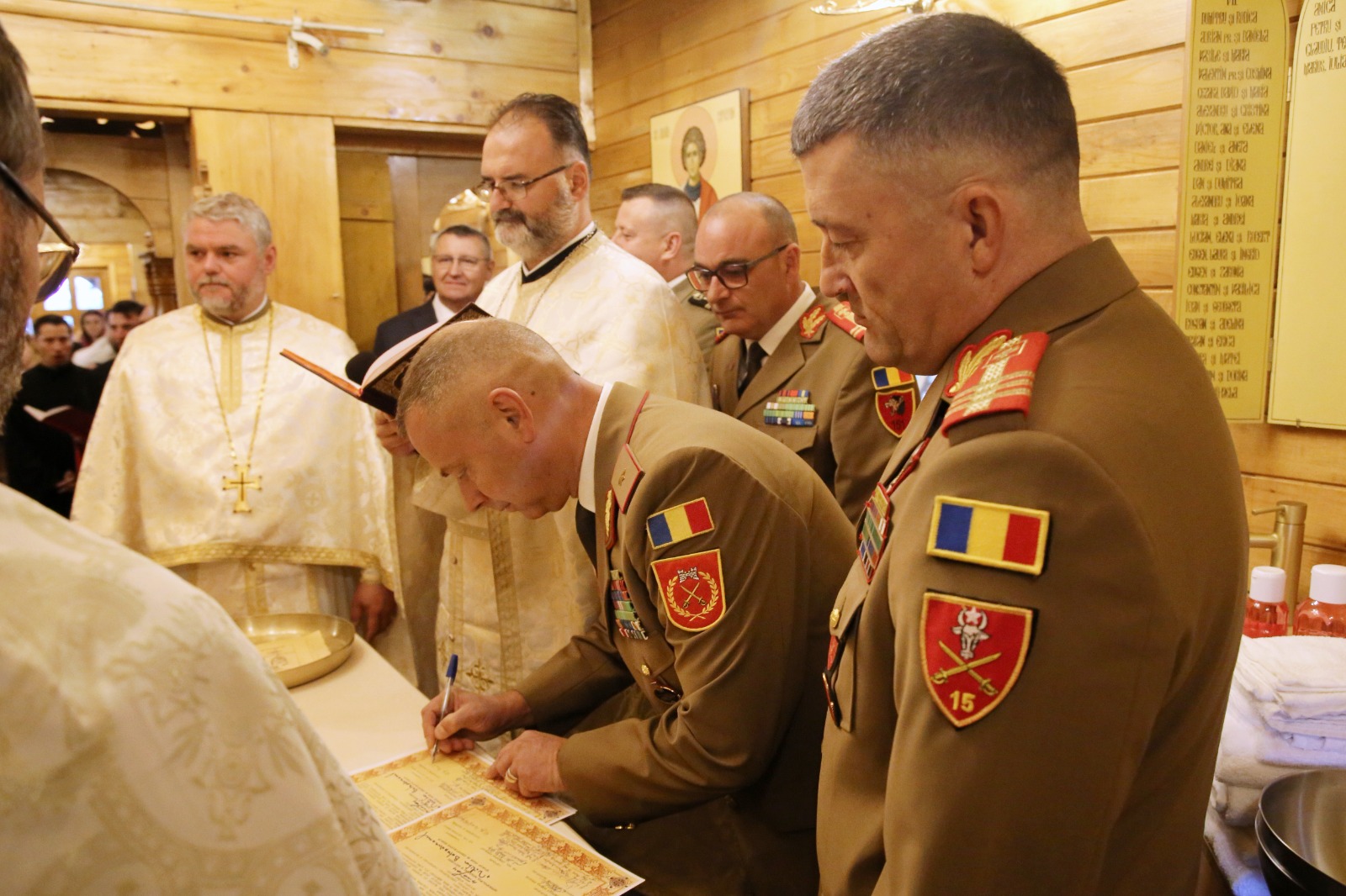 Capela Batalionului 151 Infanterie din Iași, târnosită cu prilejul aniversării a 30 de ani de la înființarea unității militare