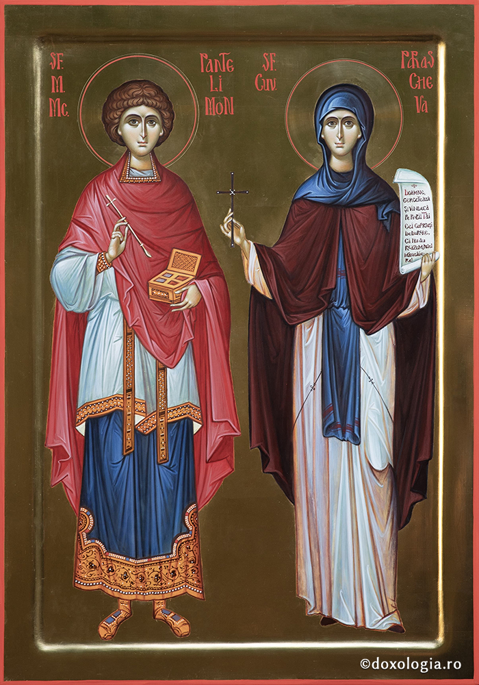 Sfântul Mare Mucenic și Tămăduitor Pantelimon și Sfânta Cuvioasă Parascheva