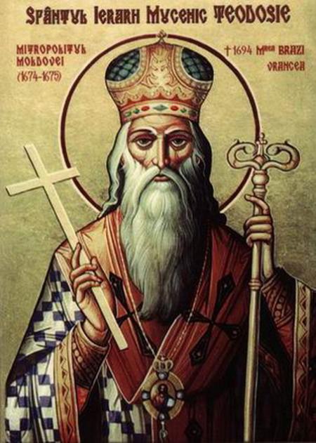 Sfântul Sfințit Mucenic Teodosie de la Mănăstirea Brazi, mitropolitul Moldovei Sfântul Sfințit Mucenic Teodosie de la Mănăstirea Brazi, mitropolitul Moldovei
