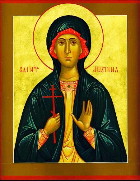 Sfânta Muceniță Iustina