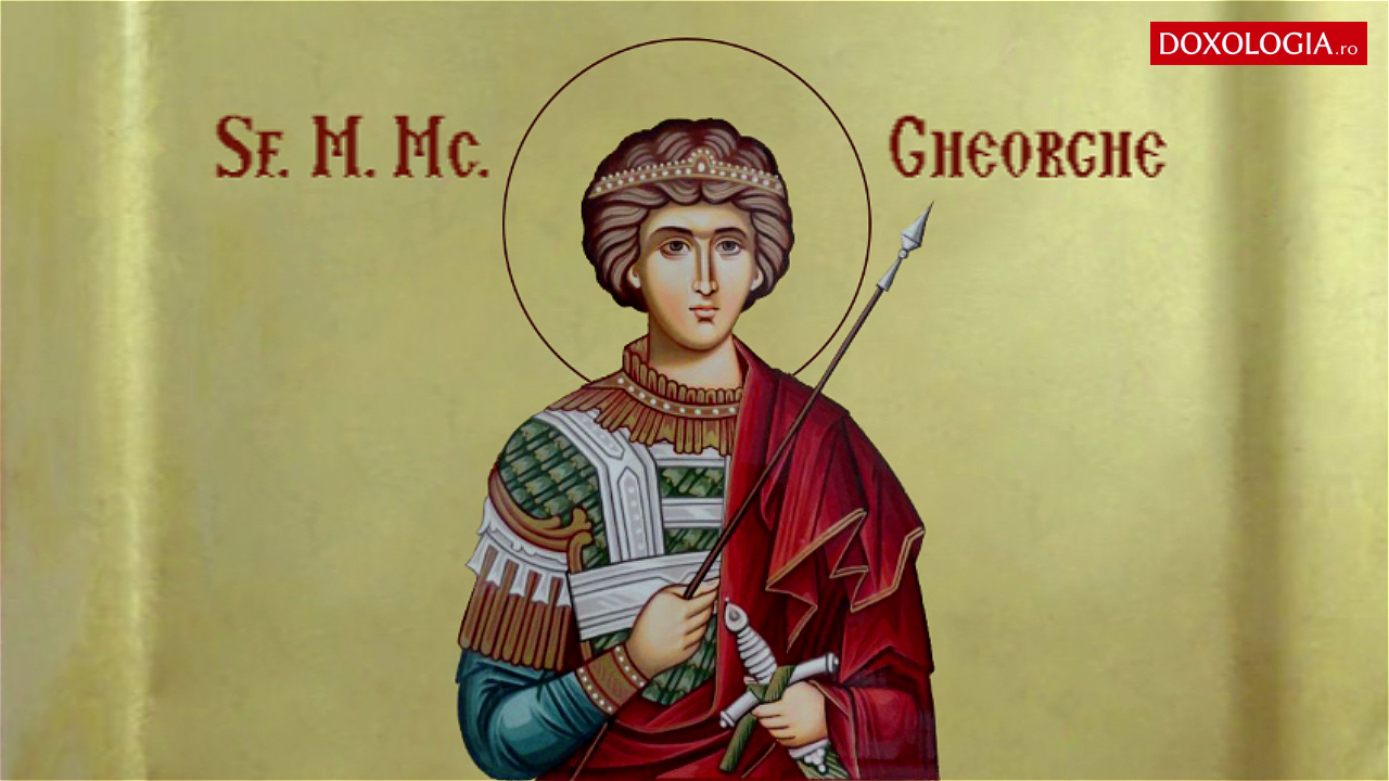 Troparul Sfântului Mare Mucenic Gheorghe, la sărbătoarea așezării moaștelor în Lida