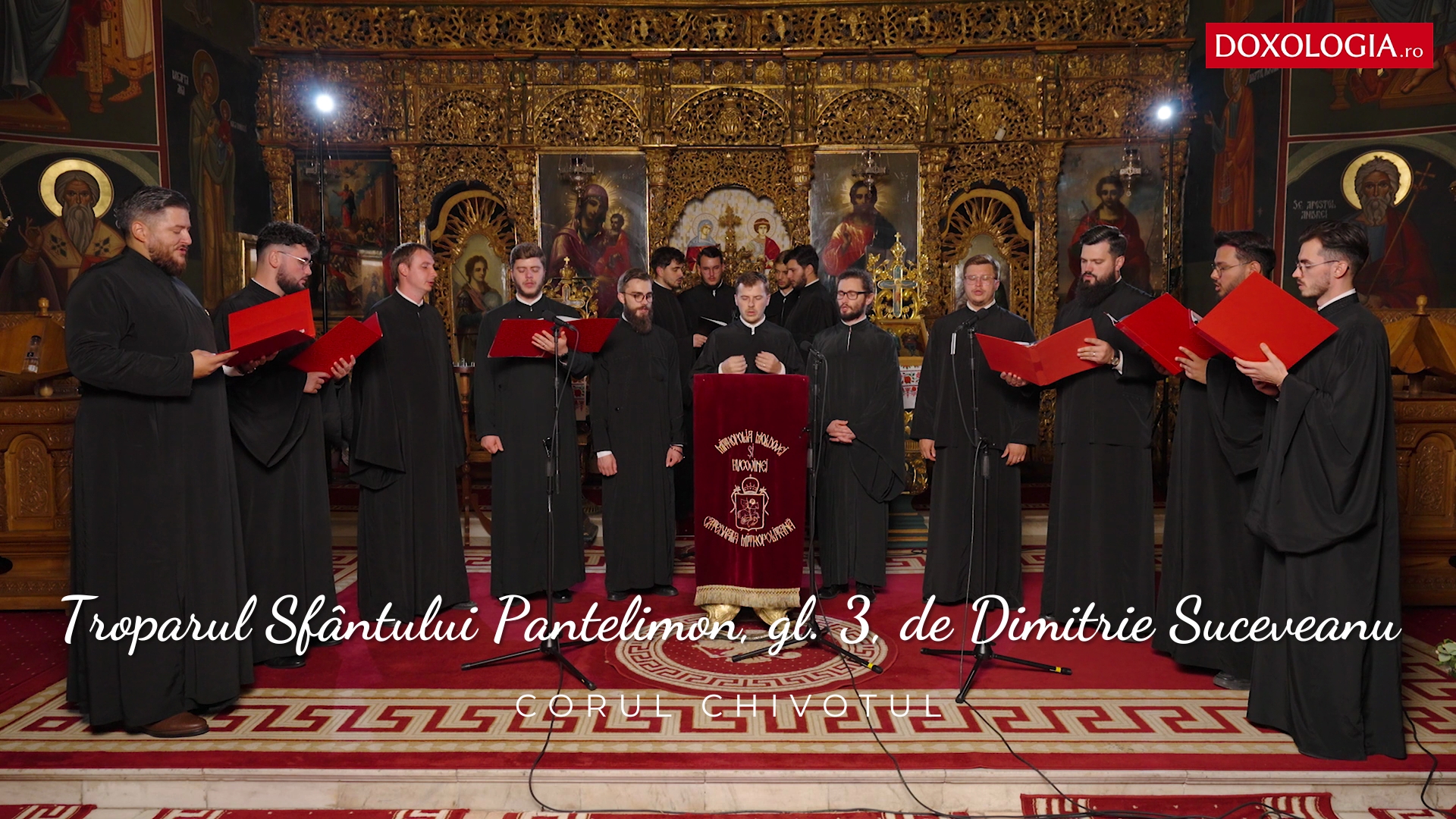 (Video) Troparul Sfântului Pantelimon, gl. 3, de Dimitrie Suceveanu