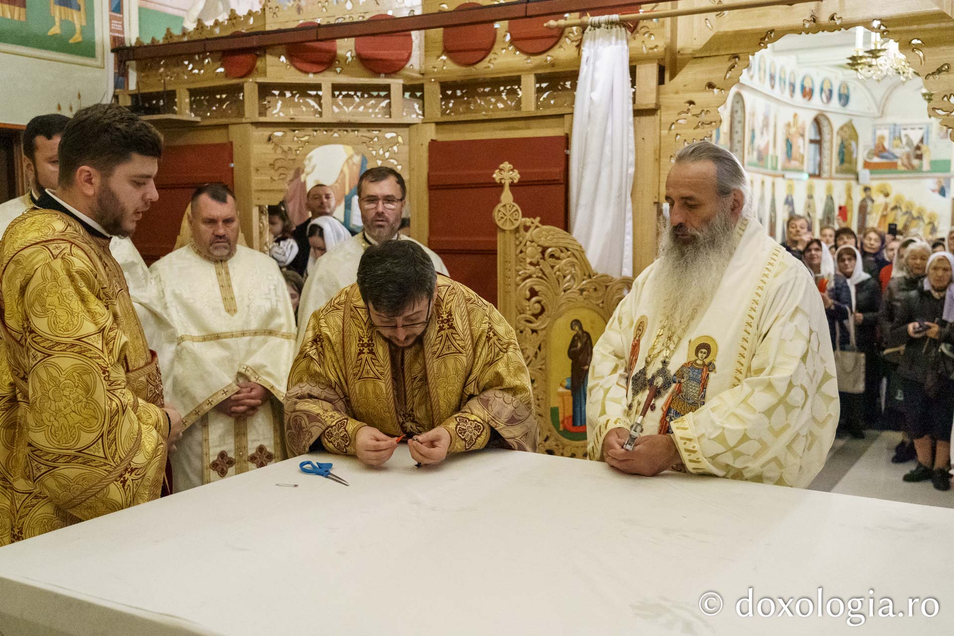 Biserica Parohiei Dancu II a fost sfințită de Mitropolitul Moldovei și Bucovinei