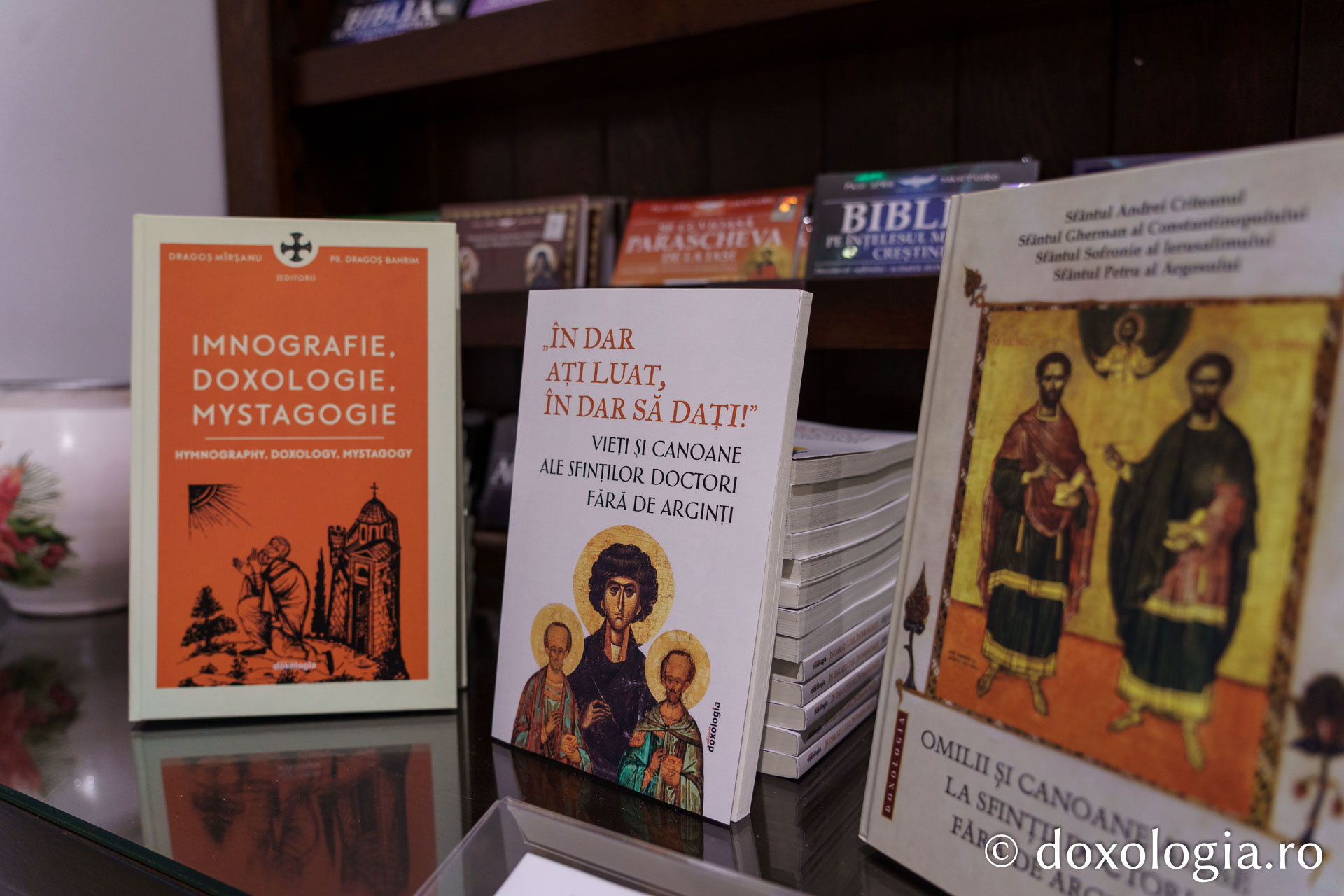 Prezentare de carte dedicată venirii moaștelor Sfântului Pantelimon în Iași, la Librăria Doxologia