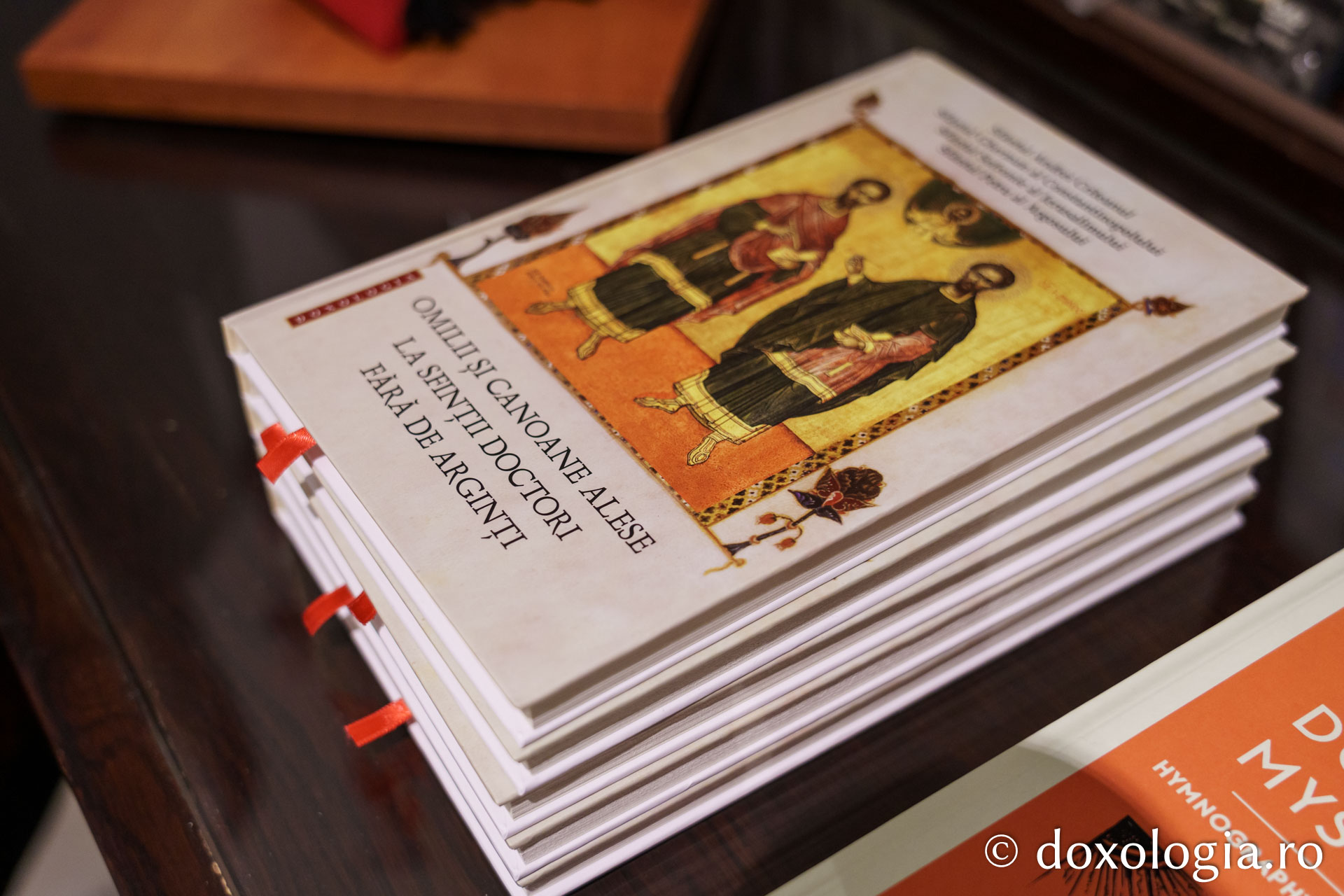 Prezentare de carte dedicată venirii moaștelor Sfântului Pantelimon în Iași, la Librăria Doxologia