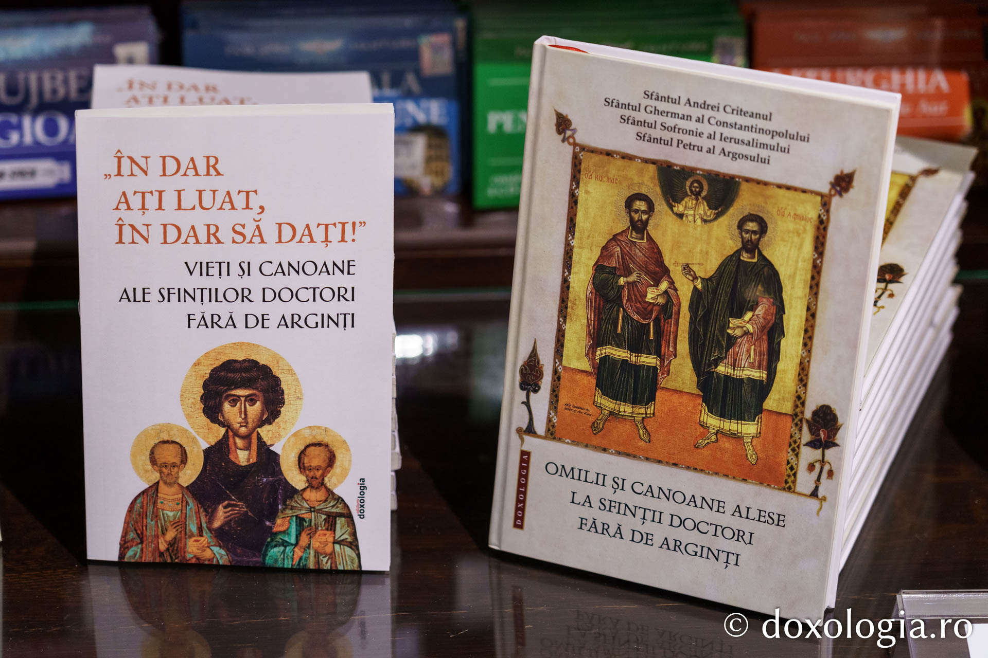 Prezentare de carte dedicată venirii moaștelor Sfântului Pantelimon în Iași, la Librăria Doxologia