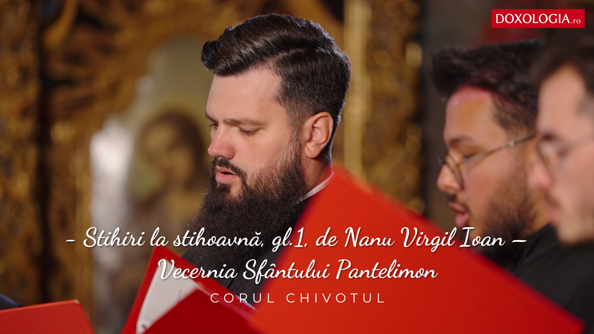 (Video) Stihiri la stihoavnă, gl.1, de Nanu Virgil Ioan – Vecernia Sfântului Pantelimon
