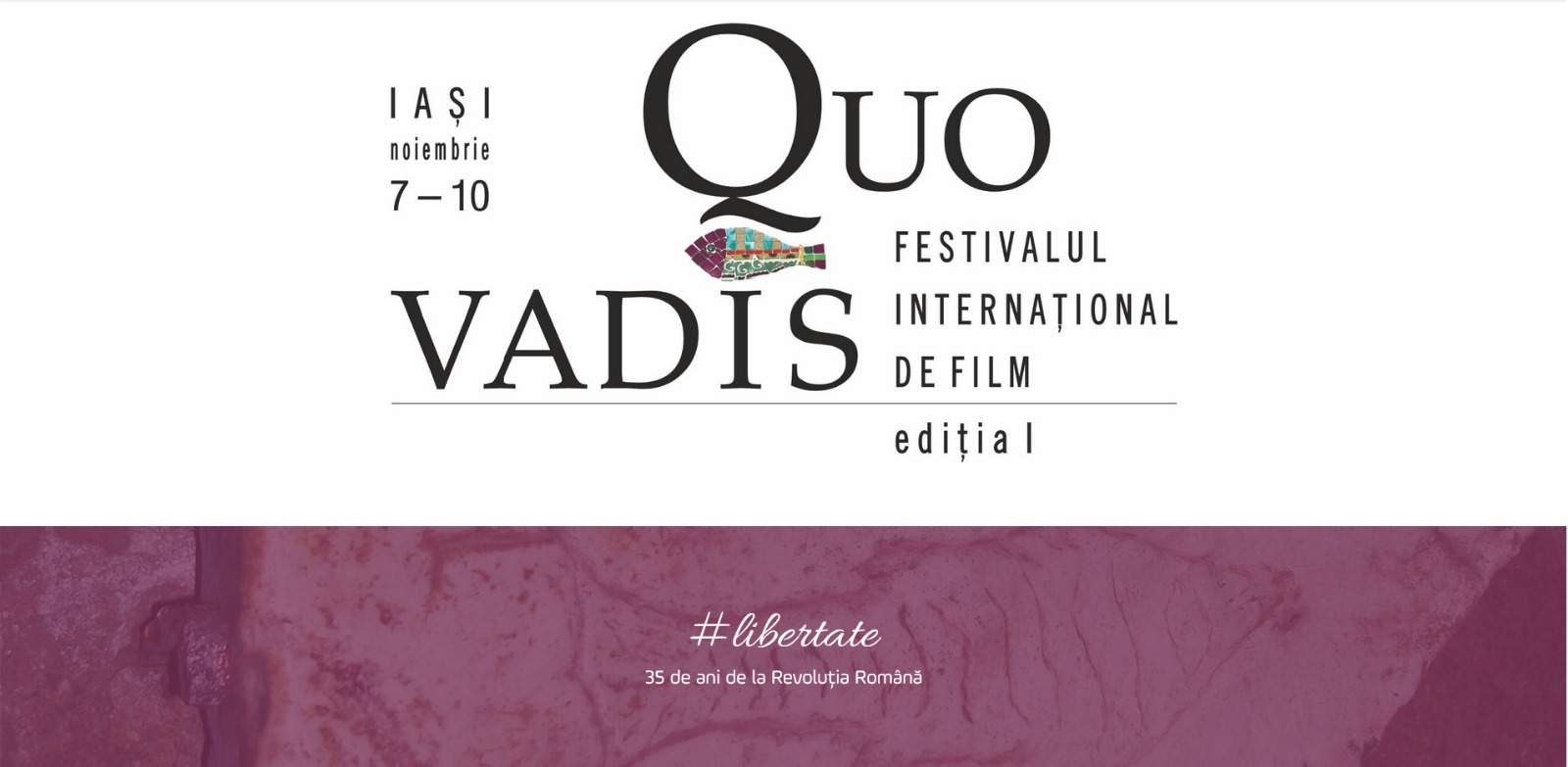 Festivalul internațional de film Quo Vadis, Iași, 7-10 noiembrie 2024 Unicul festival internațional de film creștin din România - Quo Vadis, Iași, 7-10 noiembrie 2024 | Comunicat de presă