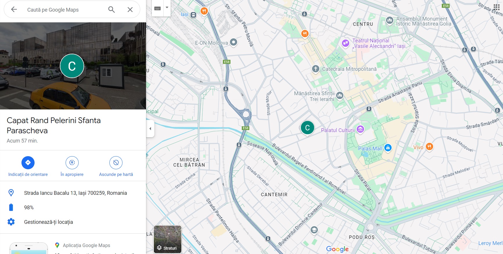 Locație în timp real, pe doxologia.ro și mmb.ro, de la rândul închinătorilor