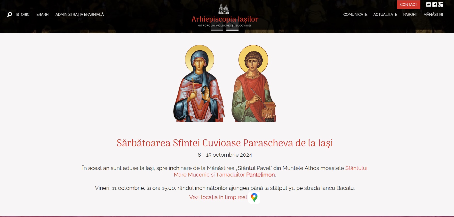 Locație în timp real, pe doxologia.ro și mmb.ro, de la rândul închinătorilor