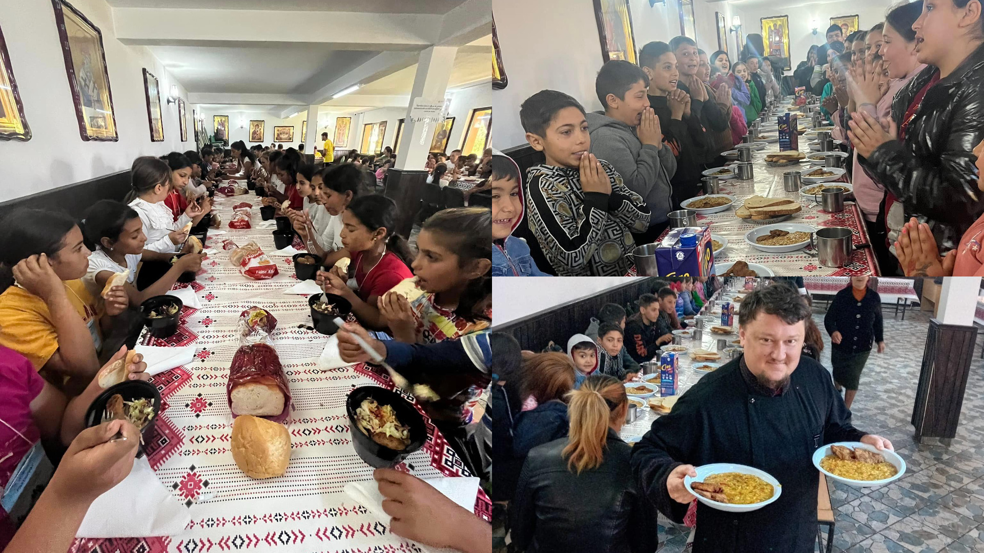 Copiii din Parohia Crucea, Iași