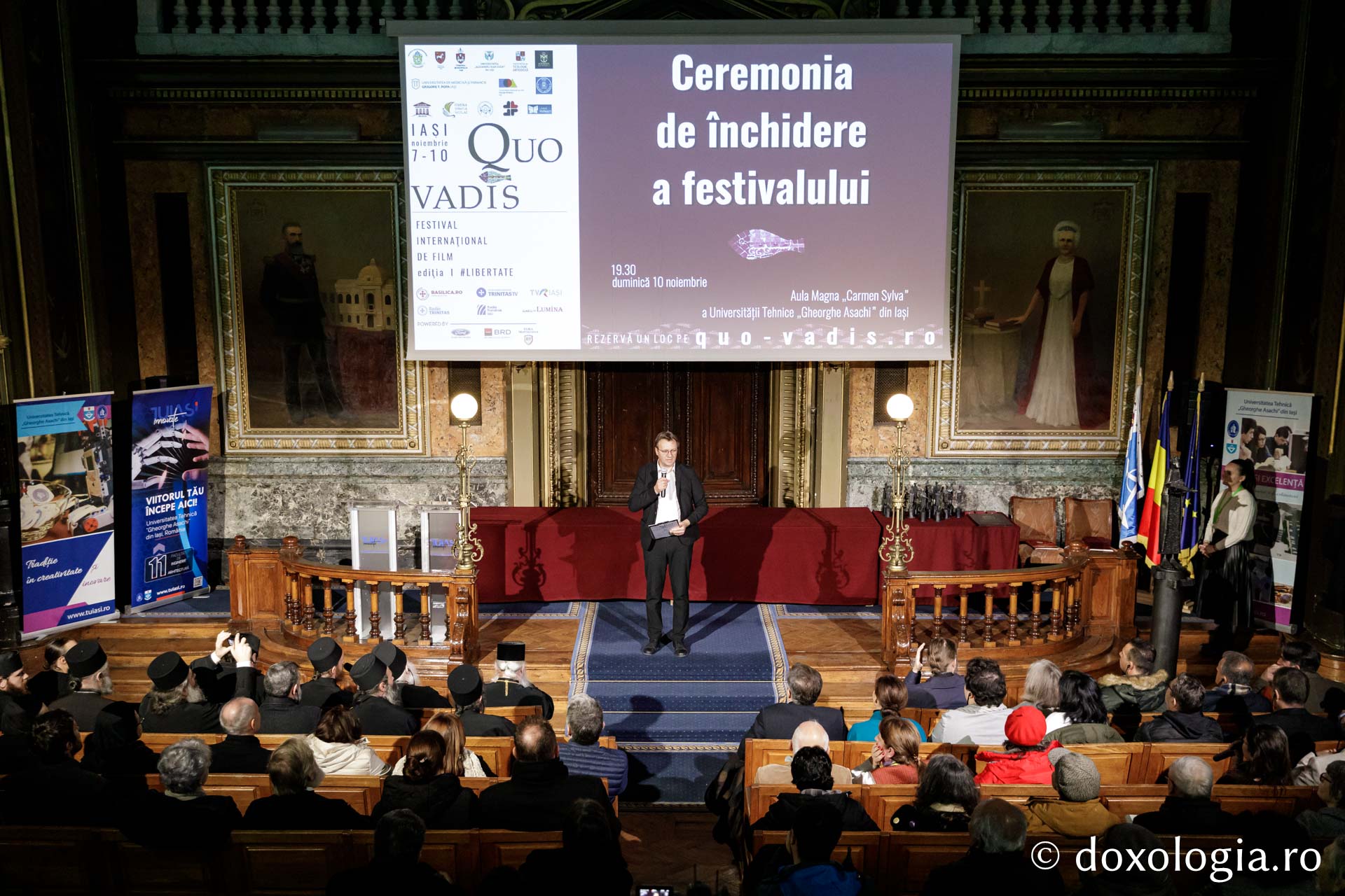 (Foto) Ceremonia de închidere a Festivalului Internațional de film „Quo Vadis”