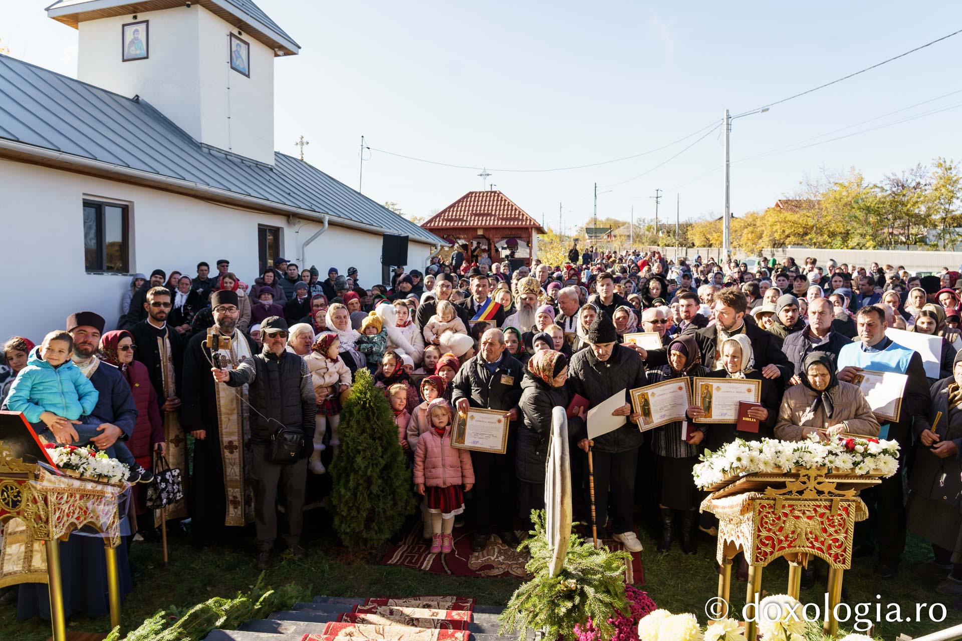 Biserica Parohiei Miletin, care datează din 1966, a fost sfințită de IPS Teofan