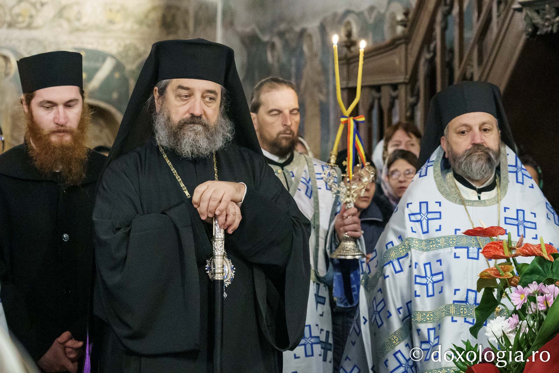 Slujire arhierească în cinstea Sfântului Cuvios Paisie Velicicovschi, la Mănăstirea Neamț