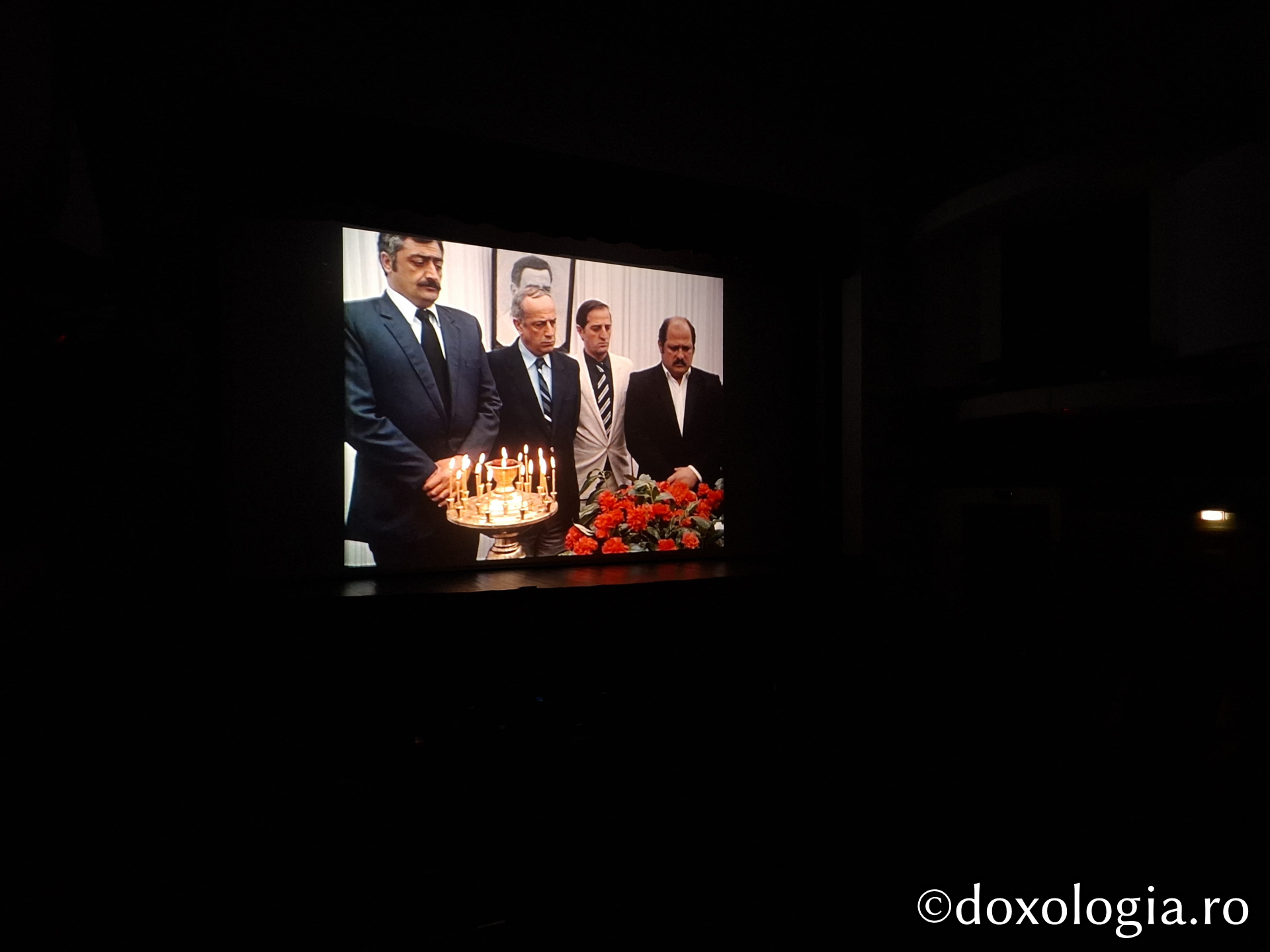 Proiecția filmului artistic Căința (Georgia, regizor Tengiz Abuladze), Sala Ateneul Național din Iași