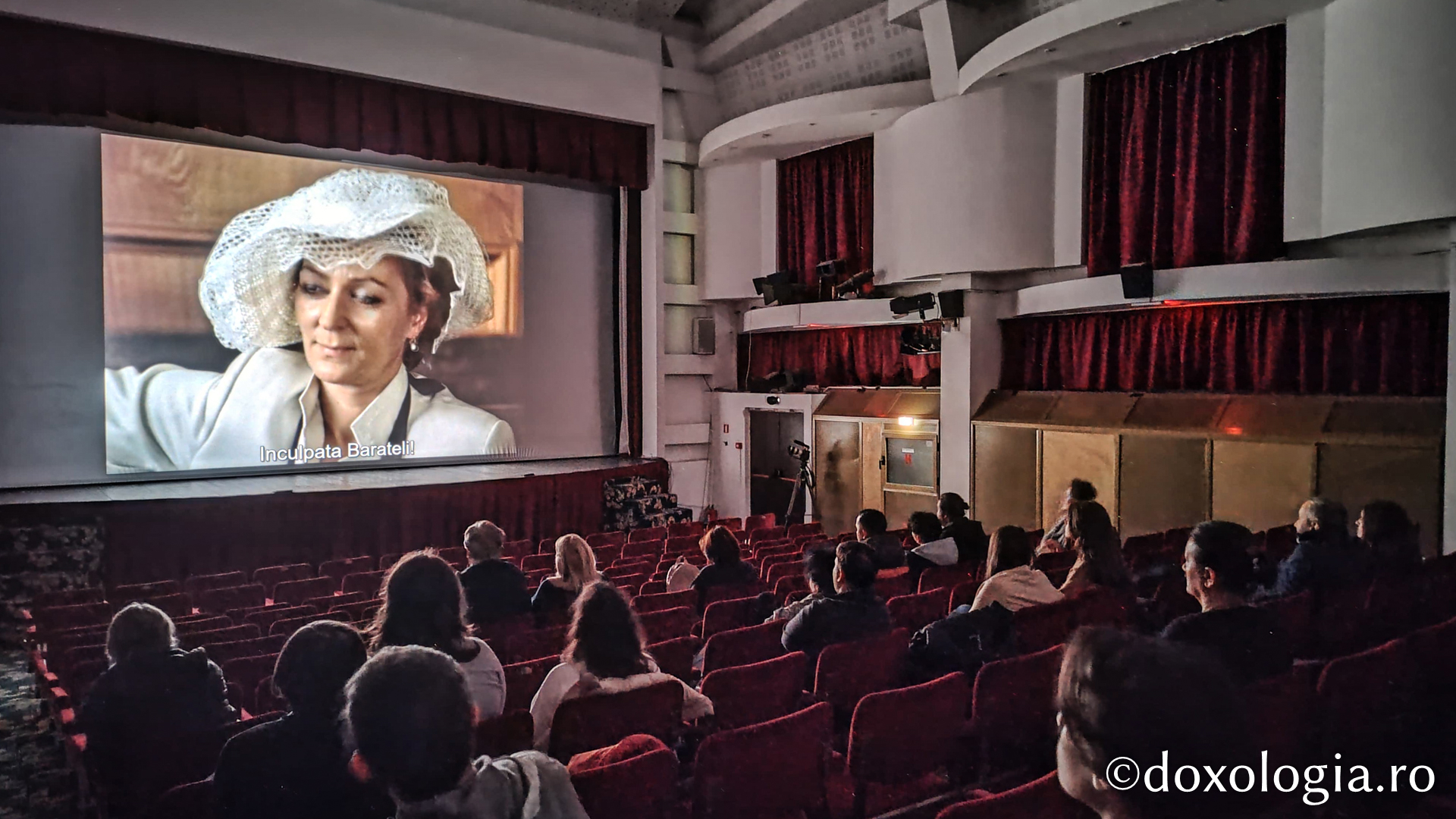 Proiecția filmului artistic Căința (Georgia, regizor Tengiz Abuladze), Sala Ateneul Național din Iași
