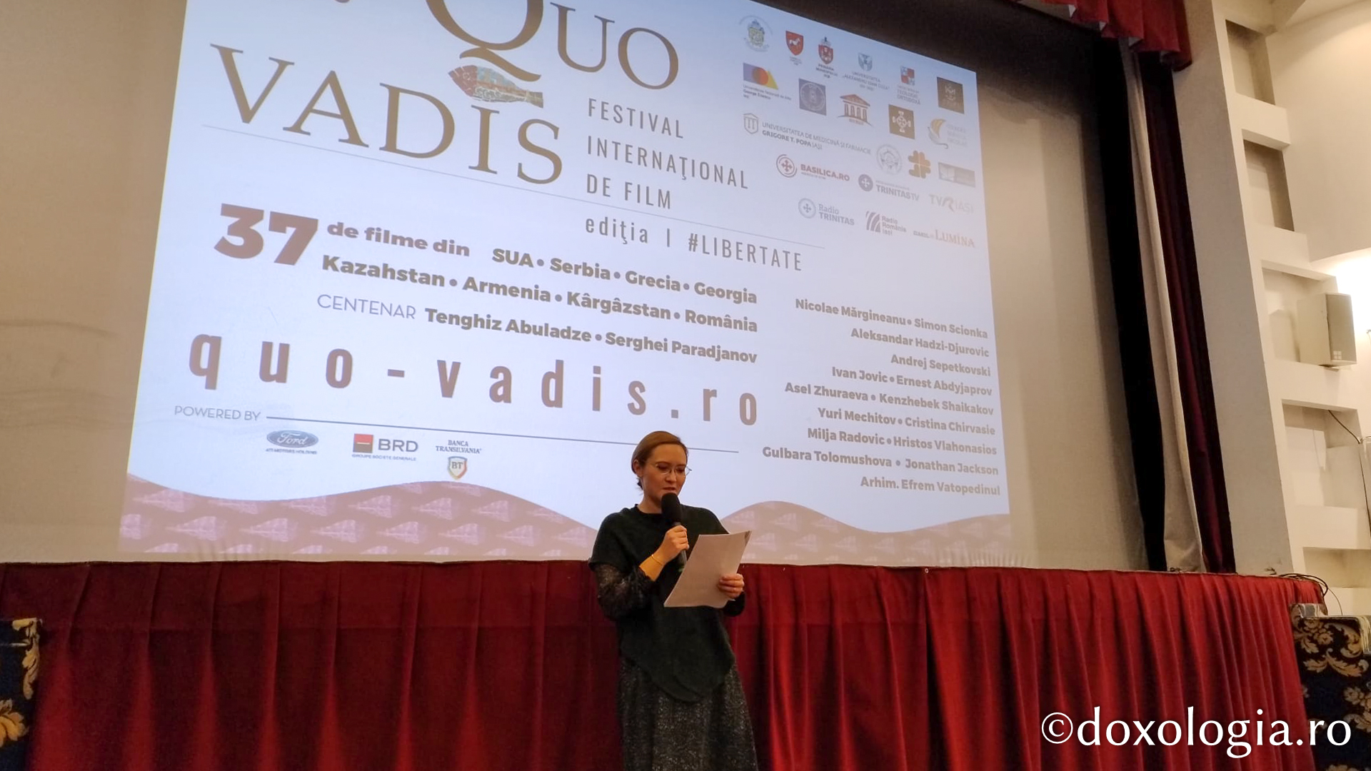 Proiecția filmului artistic Calea lui Lazăr (Serbia-Grecia), Sala Ateneul Național din Iași