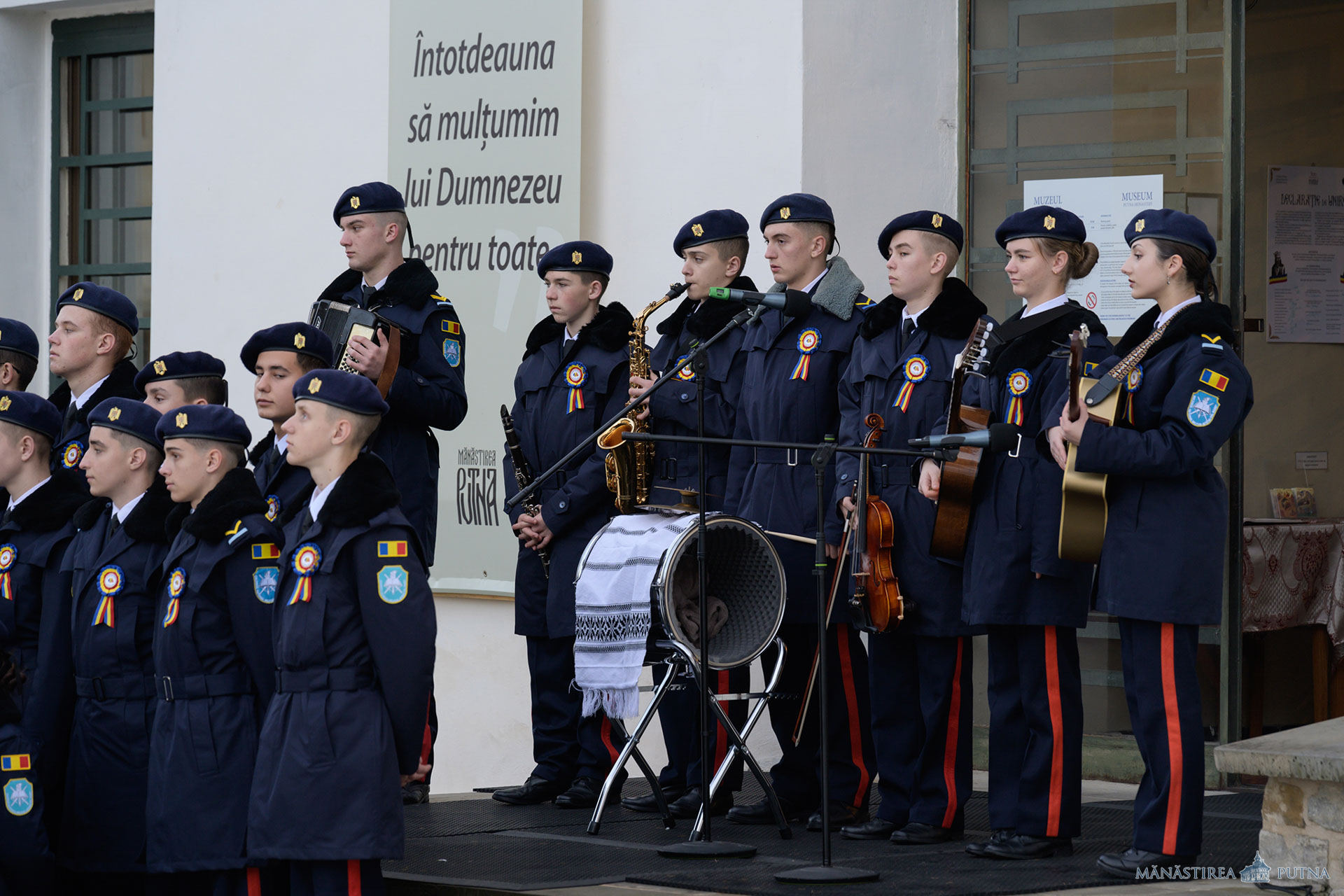 Comemorarea Unirii Bucovinei cu Patria-Mamă, la Mănăstirea Putna