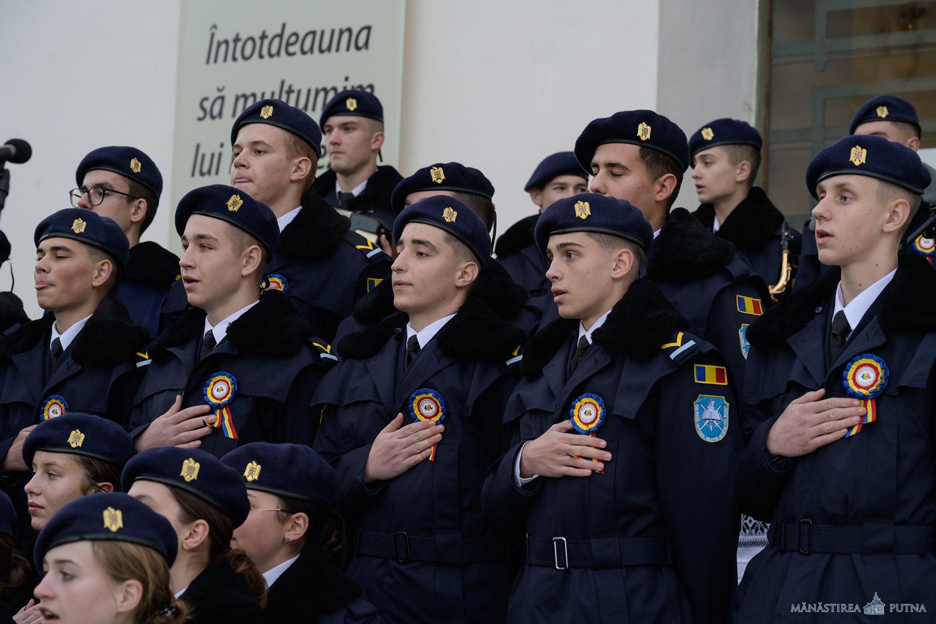 Comemorarea Unirii Bucovinei cu Patria-Mamă, la Mănăstirea Putna