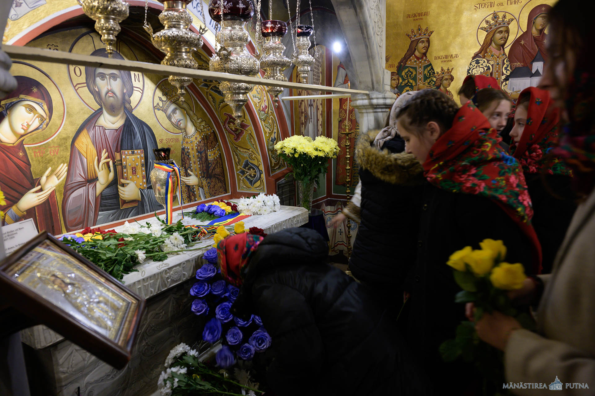 Comemorarea Unirii Bucovinei cu Patria-Mamă, la Mănăstirea Putna
