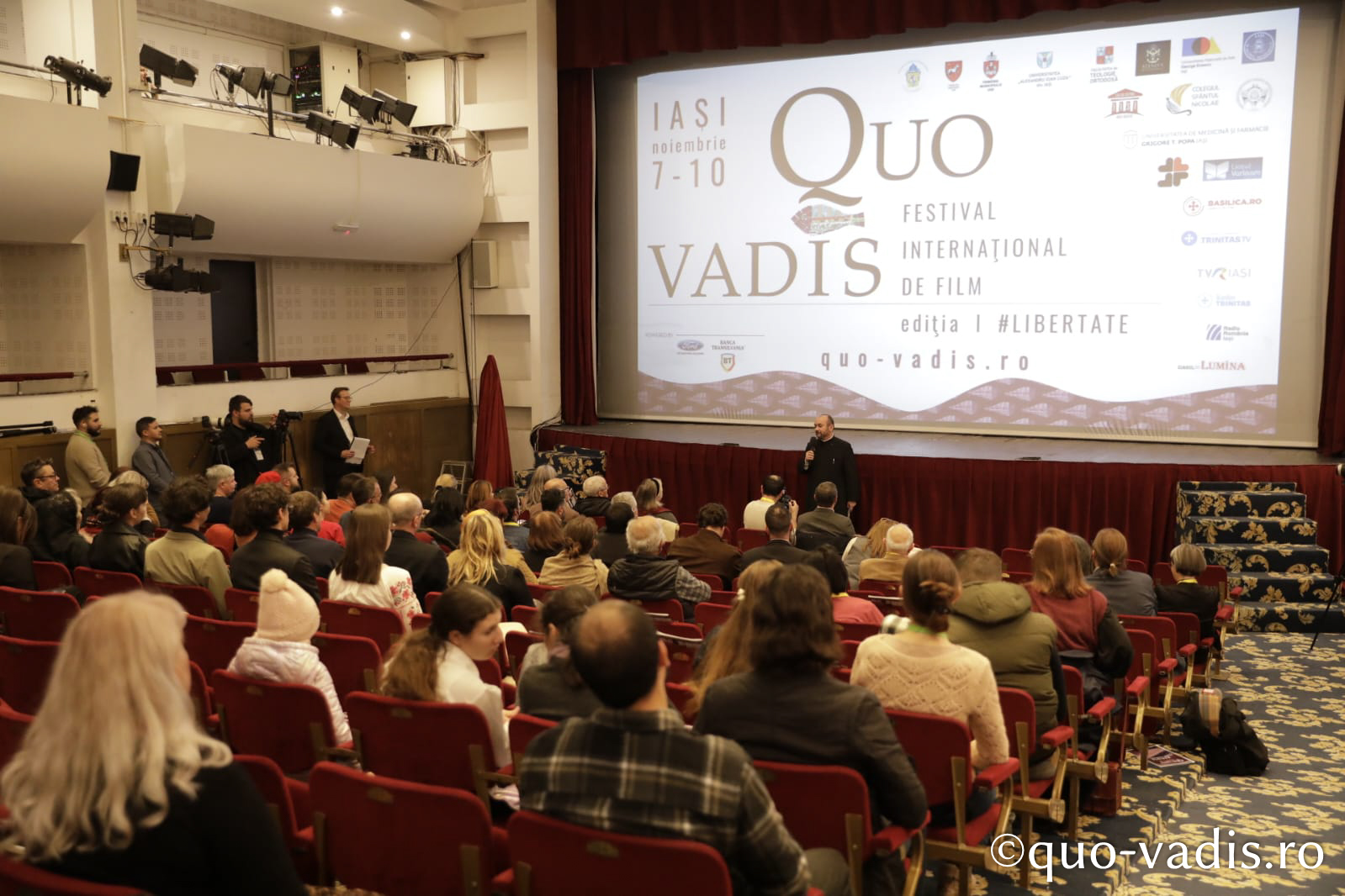 (Video) Gala de deschidere a Festivalului de Film „Quo Vadis”, la Ateneul Național Iași