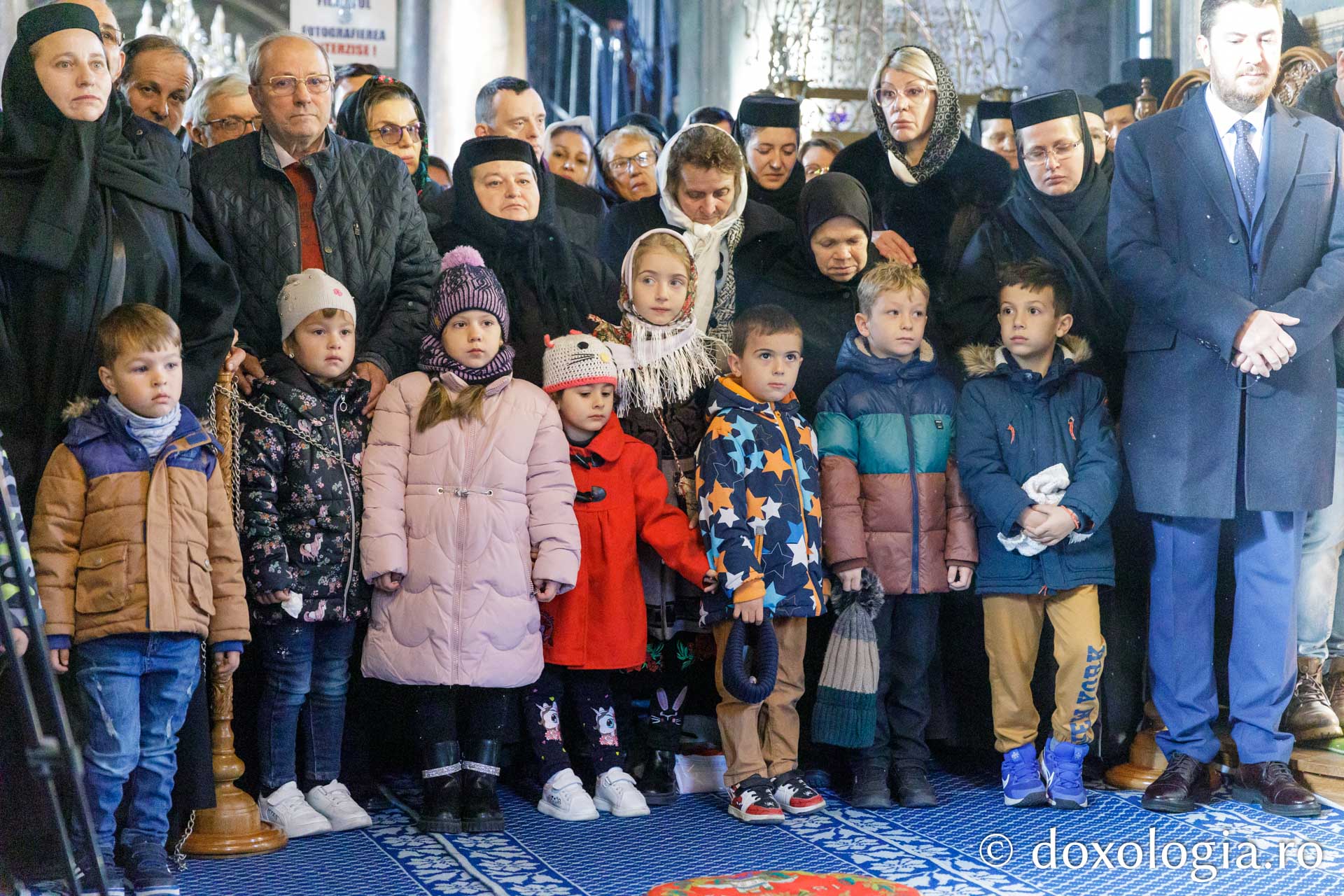 Starețul Efrem Vatopedinul, la hramul Mănăstirii Agapia