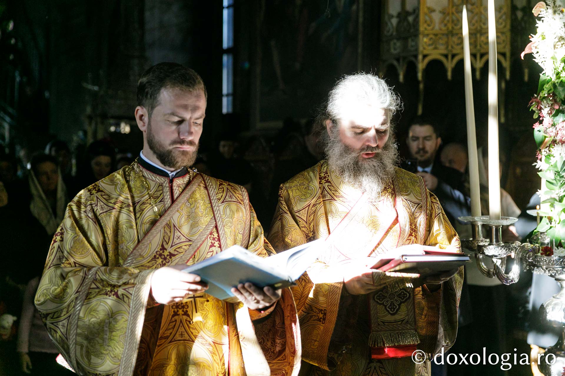 Starețul Efrem Vatopedinul, la hramul Mănăstirii Agapia