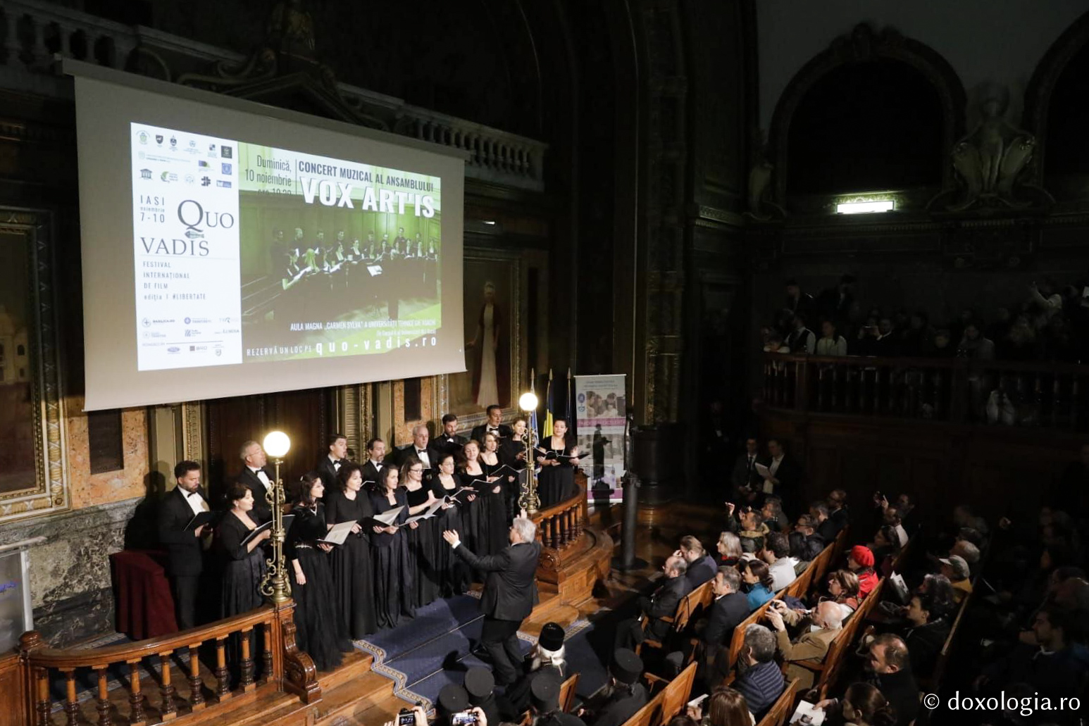 Ceremonia de închidere a Festivalului Internațional de film „Quo Vadis”