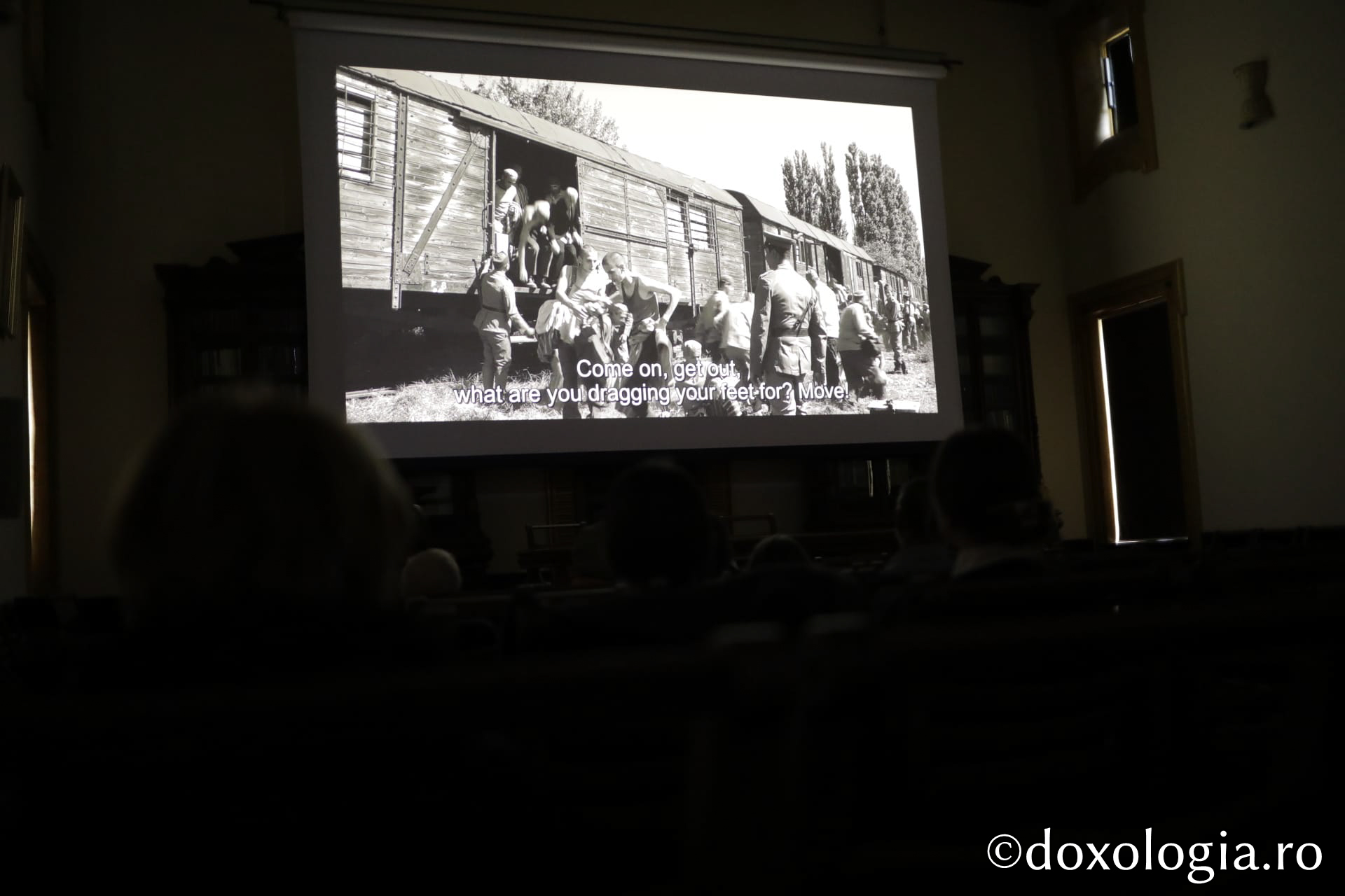 Proiecția filmului artistic Poarta Albă (România), în prezența regizorului Nicolae Mărgineanu