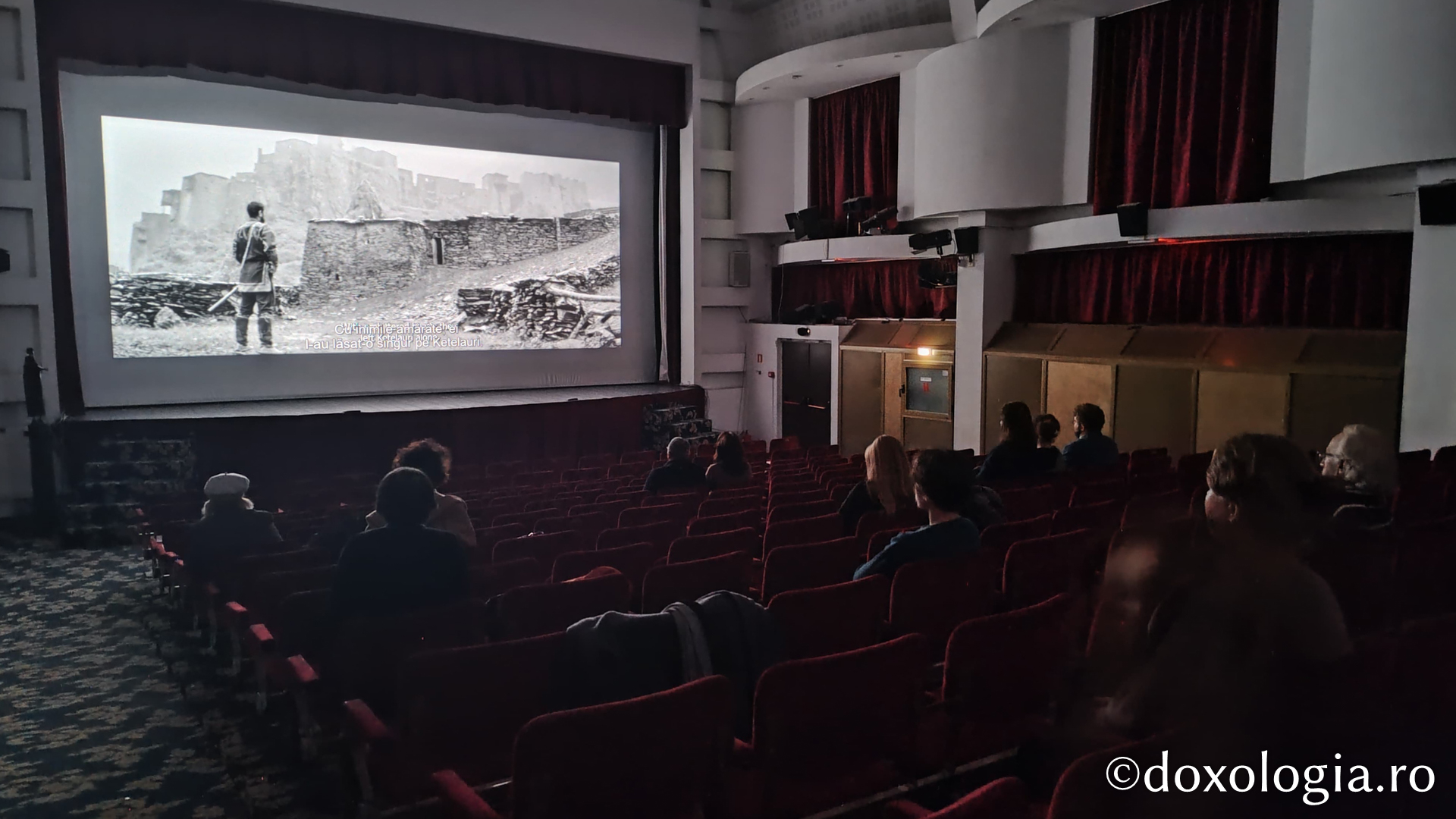 Proiecția filmului artistic Ruga (Georgia, regizor Tengiz Abuladze), Sala Ateneul Național din Iași