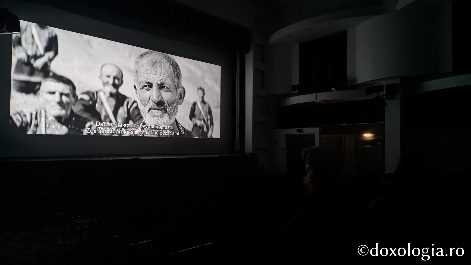 Proiecția filmului artistic Ruga (Georgia, regizor Tengiz Abuladze), Sala Ateneul Național din Iași