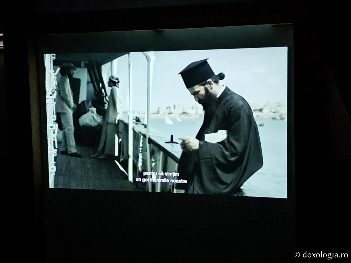 Proiecția filmului artistic Omul lui Dumnezeu. Sfântul Nectarie de Eghina (Grecia, regizor Yelena Popovic)