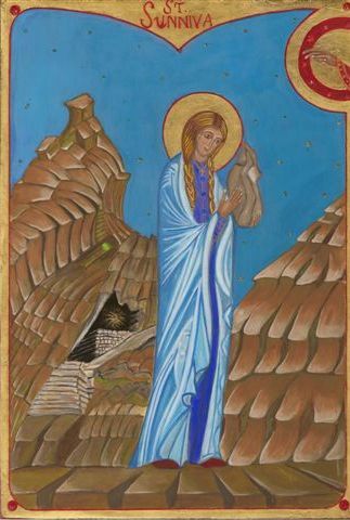 Sfânta Muceniță Suniva din Norvegia