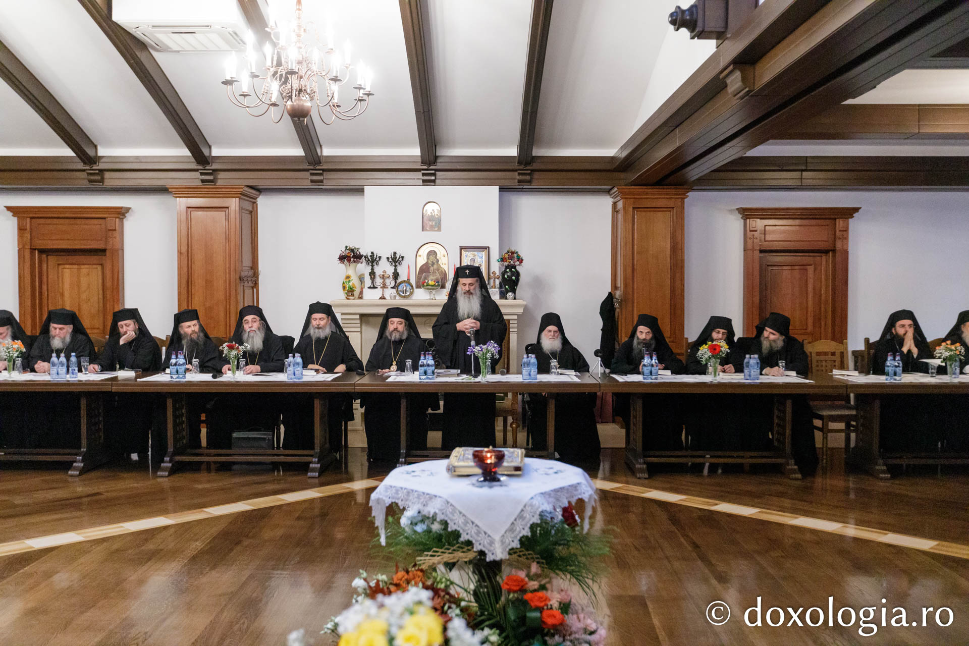 Starețul Efrem Vatopedinul, prezent la Sinaxa monahală a Arhiepiscopiei Iașilor