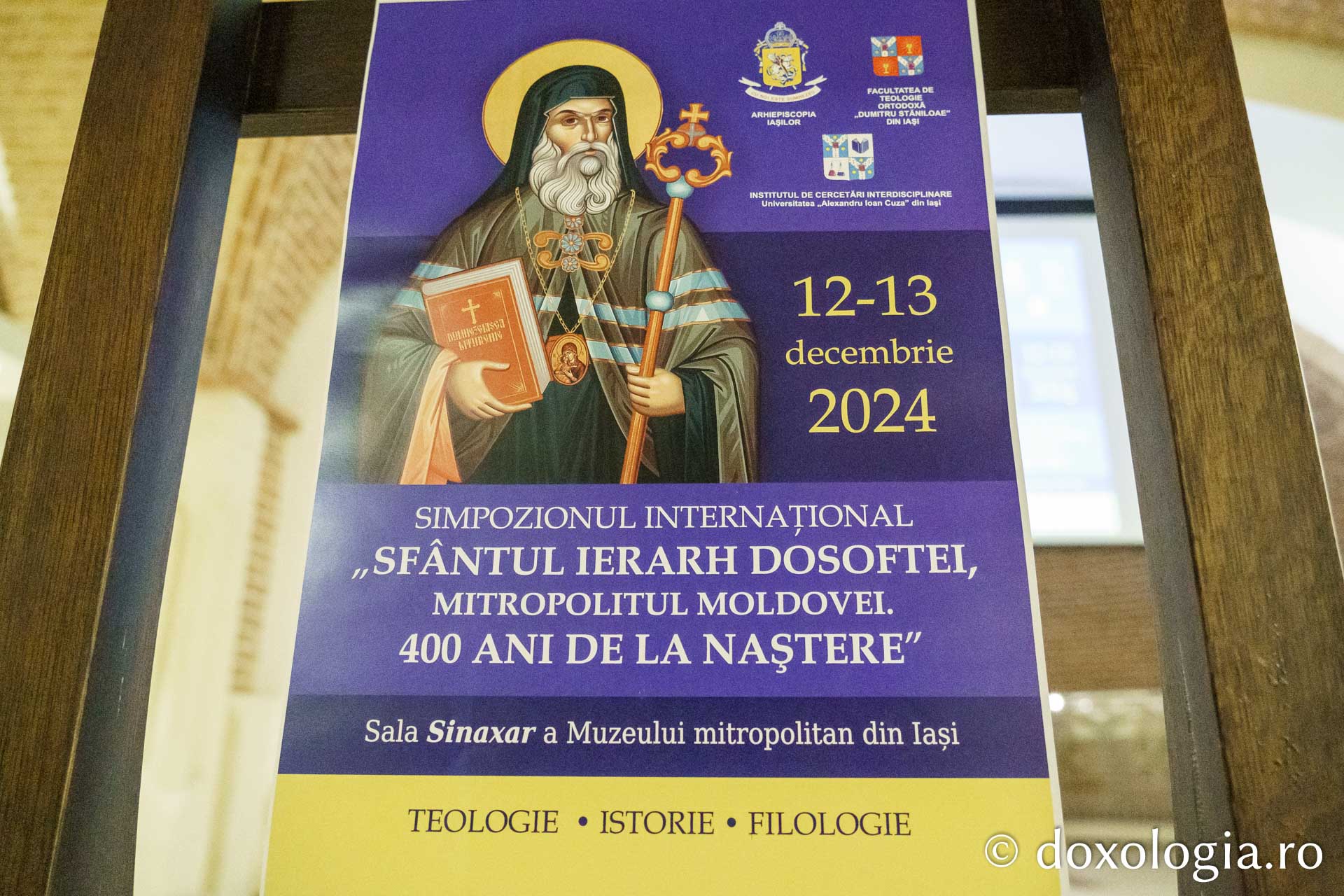 Simpozionul Internațional „Sfântul Ierarh Dosoftei” reunește la Iași elite academice și teologice / Foto: Mihail Vrăjitoru Simpozionul Internațional „Sfântul Ierarh Dosoftei” reunește la Iași elite academice și teologice