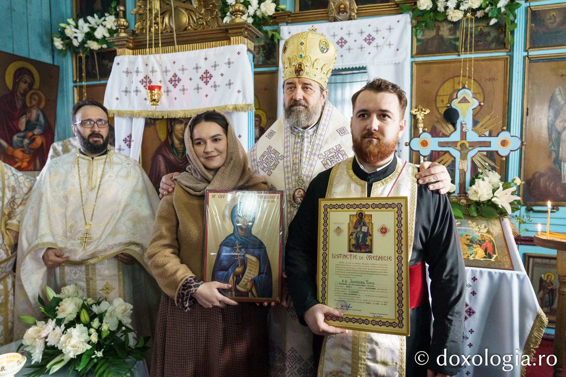 Slujire arhierească în Parohia Rediu - Răuseni