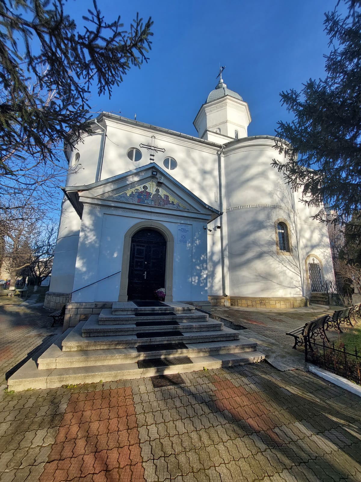 Comunicare demarare proiect: «Restaurarea și consolidarea Bisericii „Sfântul Gheorghe” și „Sfânta Ecaterina Lozonschi” Iași»