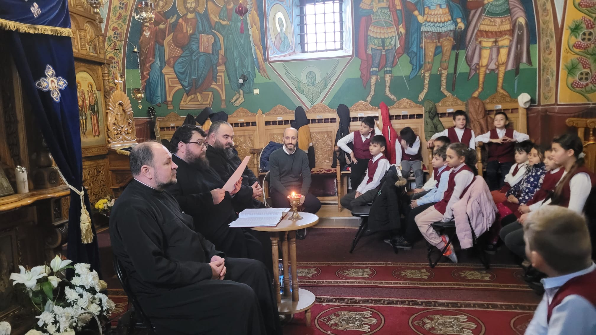 „În așteptarea Nașterii Domnului”. Conferința tradițională a Școlii Gimnaziale „Petru Poni” Cucuteni