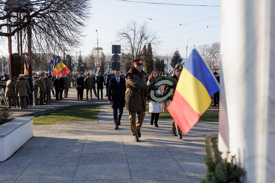 Eroii Revoluției din Decembrie 1989, omagiați la Iași în cadrul unui ceremonial solemn