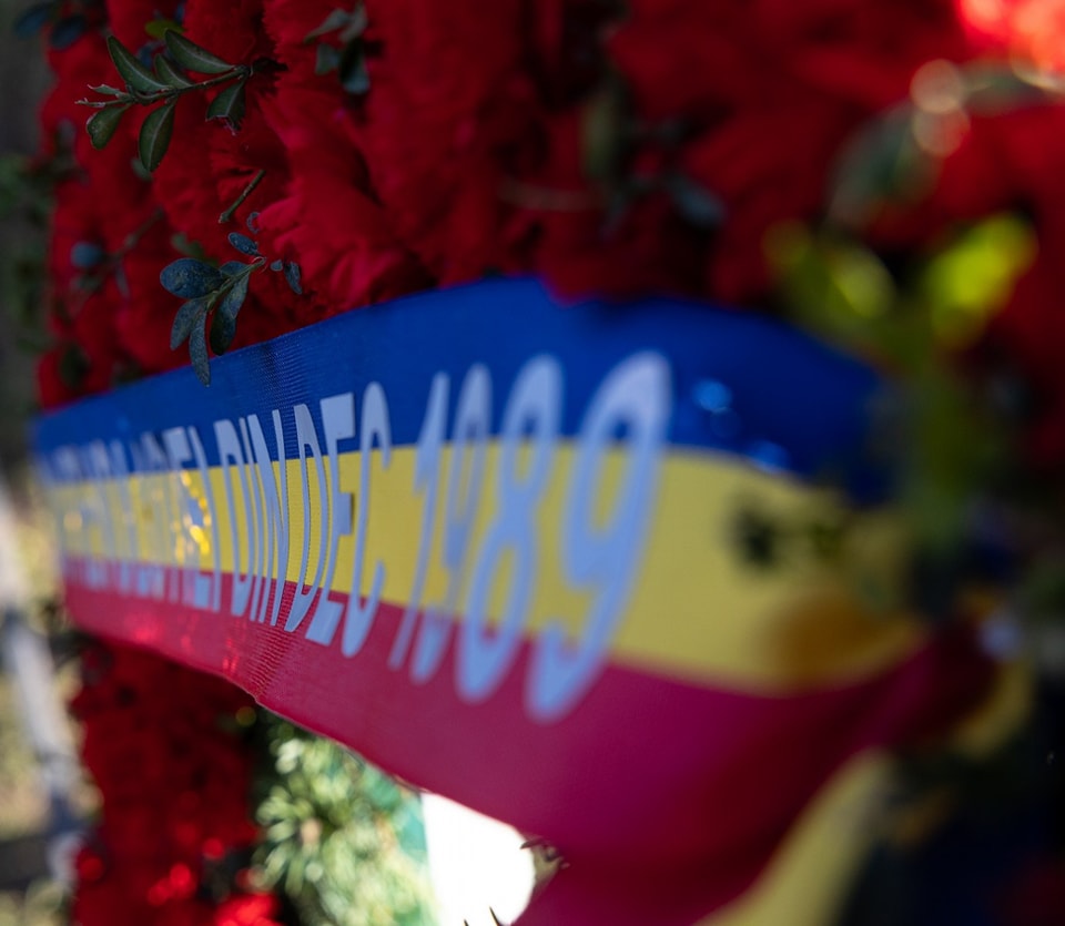 Eroii Revoluției din Decembrie 1989, omagiați la Iași în cadrul unui ceremonial solemn